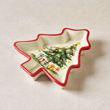 Karaca New Year Yılbaşı Cottage Çerezlik 16,5 cm