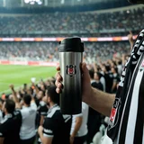 Karaca x Beşiktaş Lisanslı Çelik Sızdırmaz Termos Kutulu 450 ml