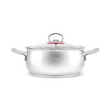 Karaca Karıştır-Pişir-Sakla 18 Parça Servis Gereçli Çelik Tencere Seti