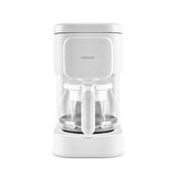 Karaca Just Coffee Aroma 2 In 1 Filtre Kahve ve Çay Demleme Makinesi Matte White