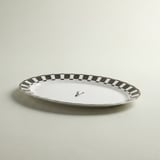 Karaca Aries Geyikli Büyük Kayık Tabak 30 cm
