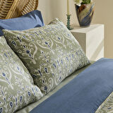 Sarah Anderson Aderra Çift Kişilik Nevresim Takımı Mint