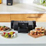 Emsan Future Essential Tost Makinesi Matte Black 1800 W