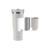 Emsan Star Ice Pipetli Çelik Sızdırmaz Termos Krem 900 ml