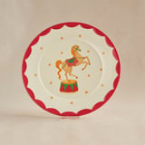 Karaca New Year Yılbaşı Carousel Servis Tabağı 26,5 cm