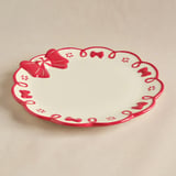 Karaca New Year Ribbon Servis Tabağı 24,5 cm
