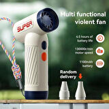Inovaxis Mini Turbo Jet Fan Üfleyici Bahçe Mangal Araba Kurulama Kullanım