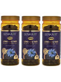 senkavit Bitkisel Çörekotu Yağı Softjel 1000 Mg 100 Kapsül 3 lü paket