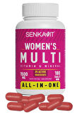 Senkavit Women's (Kadın) Multivitamin Ve Multimineral İçeren 180 Tablet