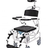 Golfi Alüminyum Tilt Klozetli Banyo Sandalyesi | Ergonomik Yapı ve Ayarlanabilir Konfor G541