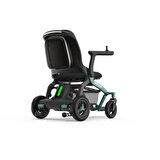 Robooter Akülü Tekerlekli Sandalye Yeşil | Hafif Alüminyum Gövde, Yüksek Performanslı E40-10