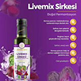 Livemix Sirkesi Doğal Fermantasyon Livemix Vinegar 500 Ml