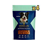 Nobilus Köpek Ödül Maması Kuzu Etli Küpler 80 Gr x 4 Adet