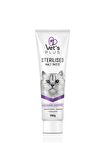Vet's Plus Sterilised 100 gr Kısır Kediler için Tüy Yumağı Önleyici Malt Macun