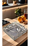 GÜMÜŞ METAL KARE PEÇETELİK