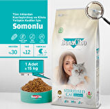 BonaCibo Adult Cat Sterilised Somonlu Kısırlaştırılmış Yetişkin Kedi Maması 15 Kg