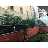 %40'lik Yeşil Gölgelik File - 1*80 METRE - Branda - Çit Filesi 