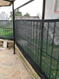 %40'lik Yeşil Gölgelik File 1*11 METRE - Branda - Çit Filesi - Şeritli Halkalı