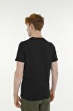 M-SN220 BSC C T-SHIRT 3FX Siyah Erkek Kısa Kol T-Shirt