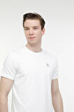 M-CT110 BSC C NK T-SH 3FX Beyaz Erkek Kısa Kol T-Shirt