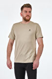 Lumberjack Bisiklet Yaka Sütlükahve Erkek T-Shirt 2SCT1103FX