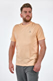 Lumberjack Bisiklet Yaka Pastel-Turuncu Erkek T-Shirt 2SCT1103FX