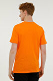 M-SB200 FLAM C T-SH 3FX Turuncu Erkek Kısa Kol T-Shirt