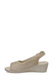104416.Z3FX Bej Kadın Comfort Sandalet