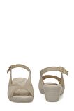 104416.Z3FX Bej Kadın Comfort Sandalet