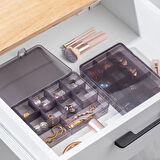 Porsima Org-601 Çok Amaçlı Bölmeli Kutu Organizer Takı Kutusu Antrasit