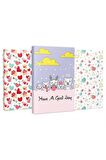 3lu Defter Seti - Kalp Yağmuru
