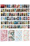 88 Dünya Klasiği Ve Çiçekli Çizgili Defter
Seti -2
