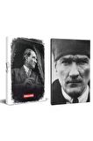 2Li Atatürk 64 Sayfa 13,5X19,5Cm Defter Ve 176
Sayfa Planlama Defteri Seti -6
