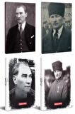 4Lü Atatürk 64 Sayfa 13,5X19,5Cm Defter Ve 176
Sayfa Planlama Defteri Seti -7