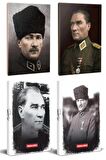 4Lü Atatürk 64 Sayfa 13,5X19,5Cm Defter Ve 176
Sayfa Planlama Defteri Seti -25