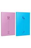2li Burç-astroloji Temalı 13,5x19,5cm 64 Sayfa
çizgisiz Defter Seti -14