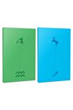 2li Burç-astroloji Temalı 13,5x19,5cm 64 Sayfa
çizgisiz Defter Seti -15