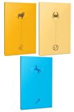 3lü Burç-astroloji Temalı 13,5x19,5cm 64 Sayfa
çizgisiz Defter Seti -9
