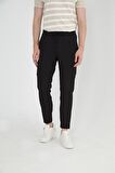Erkek Regular Fit Fermuarlı ve Bağcıklı Rahat Jogger Pantolon