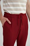 Erkek Regular Fit Fermuarlı ve Bağcıklı Rahat Jogger Pantolon