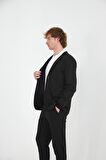 CEKMON Erkek Regular Fit Düğmeli Çok Cepli Blazer Rahat Spor Ceket
