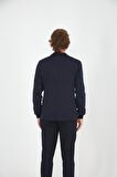 CEKMON Erkek Regular Fit Düğmeli Çok Cepli Blazer Rahat Spor Ceket