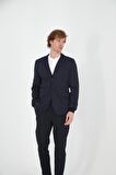 CEKMON Erkek Regular Fit Düğmeli Çok Cepli Blazer Rahat Spor Ceket