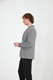 CEKMON Erkek Regular Fit Düğmeli Çok Cepli Blazer Rahat Spor Ceket