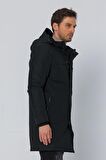Erkek Regular Fit Nefes Alır Kumaş Dikişsiz Kısımlar İçi Silikon Micro Elyaflı Kışlık Klasik Mont