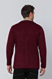 CEKMON Erkek Regular Fit Çok Cepli Düğmeli Astarsız Örme Blazer Rahat Ceket