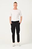 Erkek Regular Fit  Kargo Cepli Jogger Spor Pantolon