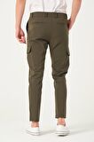 Erkek Regular Fit  Kargo Cepli Jogger Spor Pantolon