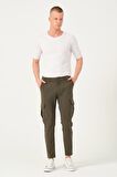 Erkek Regular Fit  Kargo Cepli Jogger Spor Pantolon