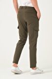 Erkek Regular Fit  Kargo Cepli Jogger Spor Pantolon